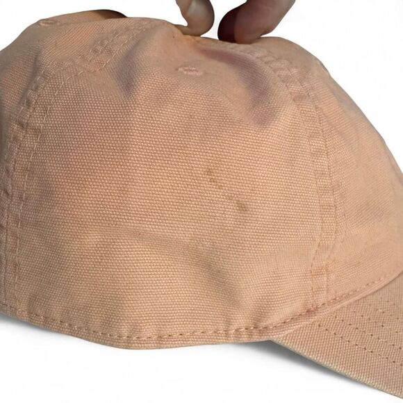 Carhartt Women's Pink Adjustable Baseball Cap with leather logo patch Hat - Picture 7 of 7